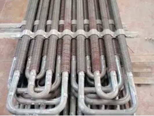 Industrial Steam Boiler Stack Economizer Low Pressure Serpentine Coil Bending